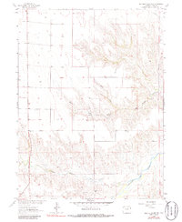 Beecher Island Nw 1963 topographic map thumbnail
