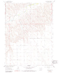 Beecher Island 1963 topographic map thumbnail