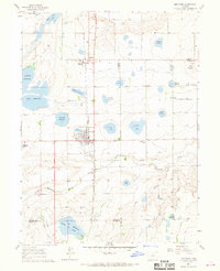 Berthoud 1960 topographic map thumbnail