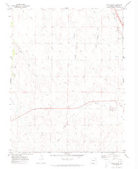 Beuck Draw 1970 topographic map thumbnail