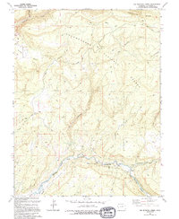 Big Bucktail Creek 1994 topographic map thumbnail