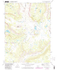 Big Marvine Peak 1977 topographic map thumbnail