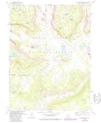 Big Marvine Peak 1977 topographic map thumbnail