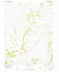 Bijou Basin 1970 topographic map thumbnail