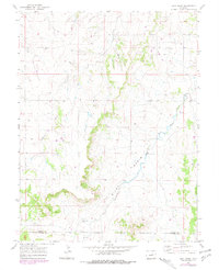 Bijou Basin 1970 topographic map preview