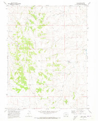 Bijou 1970 topographic map thumbnail
