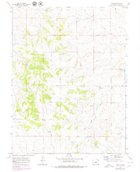 Bijou 1970 topographic map thumbnail