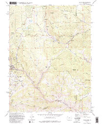 Black Hawk 1972 topographic map thumbnail