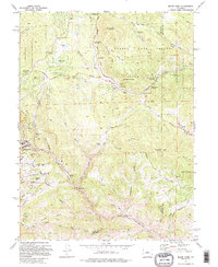 Black Hawk 1972 topographic map thumbnail