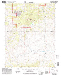 Black Mountain 1994 topographic map thumbnail
