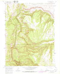 Black Ridge 1955 topographic map thumbnail