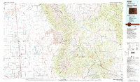 Blanca Peak 1982 topographic map thumbnail