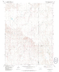 Bledsoe Ranch 1979 topographic map thumbnail