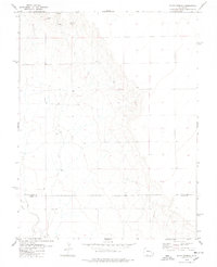 Bluff Spring 1978 topographic map thumbnail