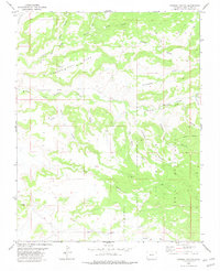 Bowdish Canyon 1979 topographic map thumbnail