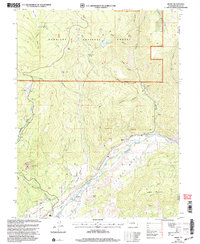 Bowie 2001 topographic map thumbnail