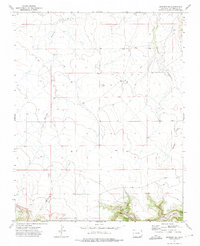 Branson SE 1972 topographic map preview