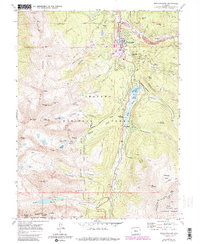 Breckenridge 1970 topographic map thumbnail