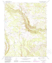 Broken Rib Creek 1974 topographic map thumbnail
