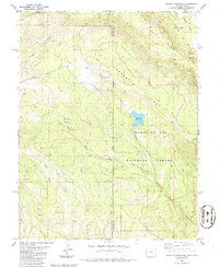 Buckeye Reservoir 1986 topographic map thumbnail