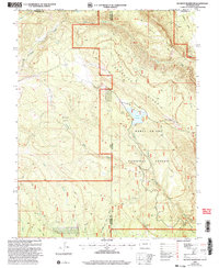 Buckeye Reservoir 2001 topographic map thumbnail