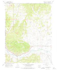 Buckskin Point 1966 topographic map thumbnail