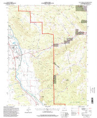 Buena Vista East 1994 topographic map thumbnail