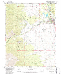 Buena Vista West 1982 topographic map thumbnail