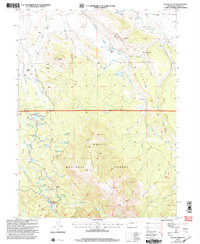 Buffalo Peak 2000 topographic map thumbnail