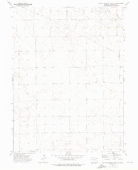 Buffalo Springs Ranch SE 1973 topographic map thumbnail