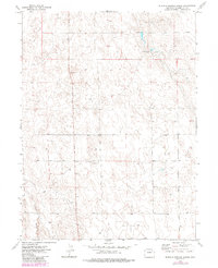 Buffalo Springs Ranch 1973 topographic map thumbnail