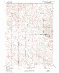 Buffalo Springs Ranch 1973 topographic map thumbnail