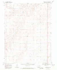 Burlington NE 1969 topographic map thumbnail