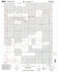Campo NW 1996 topographic map thumbnail