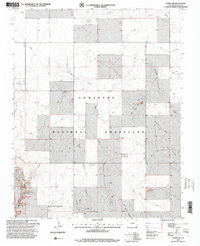 Campo SW 1996 topographic map thumbnail