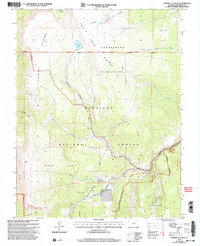 Cannibal Plateau 2001 topographic map thumbnail
