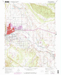 Canon City 1959 topographic map thumbnail