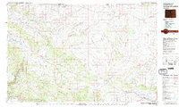 Canyon of Lodore topographic map thumbnail