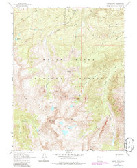Capitol Peak 1960 topographic map thumbnail