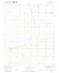 Capulin 1968 topographic map preview