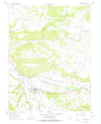 Carbondale 1961 topographic map thumbnail