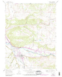 Carbondale 1961 topographic map thumbnail