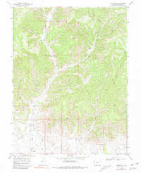 Carbonera 1968 topographic map thumbnail