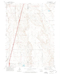 Carr SW 1972 topographic map thumbnail