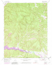 Carracas 1954 topographic map thumbnail