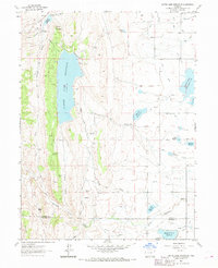 Carter Lake Reservoir 1962 topographic map thumbnail
