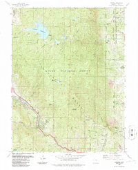 Cascade 1986 topographic map thumbnail