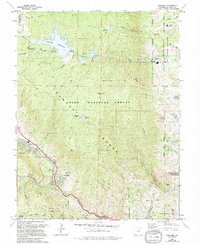 Cascade 1986 topographic map thumbnail