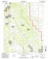 Castle Rock Gulch 1994 topographic map thumbnail