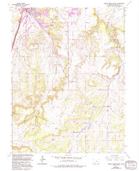 Castle Rock South 1965 topographic map thumbnail